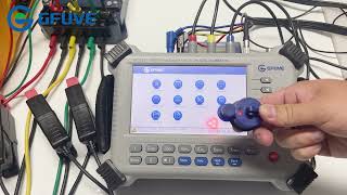 GF312V2 Photoelectric Sampler Range Setup for Energy Meter Pulse Calibration