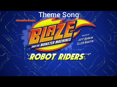 Blaze And The Monster Machines Robot Riders Robots Corredores intro ...