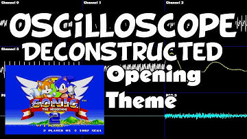 Sonic 2 - Title Screen - Oscilloscope Deconstructed