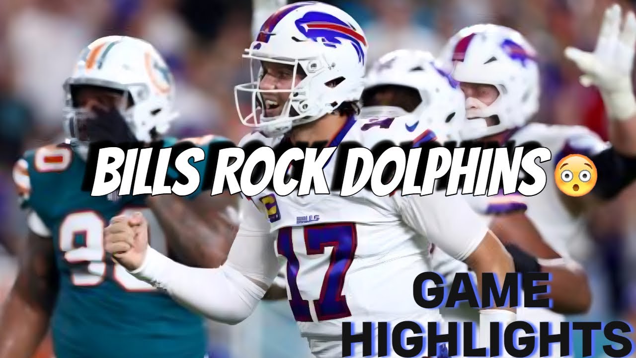 Bills vs Dolphins EPIC Game Highlights Week 2! NFL Highlights 2024