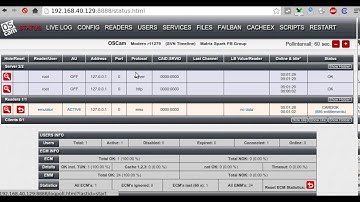 EMMs are broadcasted on OSCam-Emu