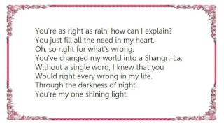 Frank Sinatra - You&#39;re So Right For What&#39;s Wrong in My Life Lyrics