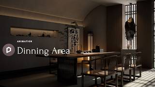D5 render animation | Dinning area |