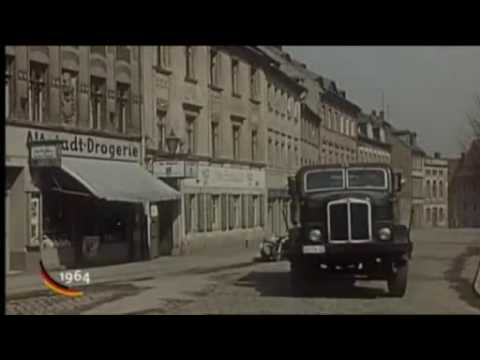 Zeitreise ins Wirtschaftswunder: Straßenbild und Verkehr frühe 60er (Germany in the 60s)