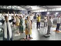 free yoga and aerobics class.#yoga #weightloss #paramaalay #nabhijhatka #meditation
