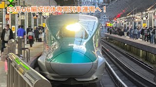 E5系U6編成で団体専用列車531号盛岡行き