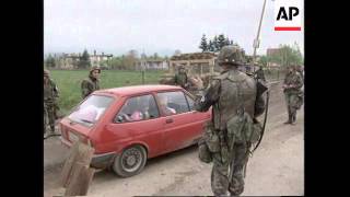 Bosnia Tension Mounts Between Bosnian Serbs And Muslims