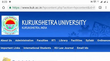 KUK UPDATES ,RESULTS DECLARED ! ABSENT PROBLEM ! MERCY CHANCE PROBLEMS,College PG Admsn,DHE Notices