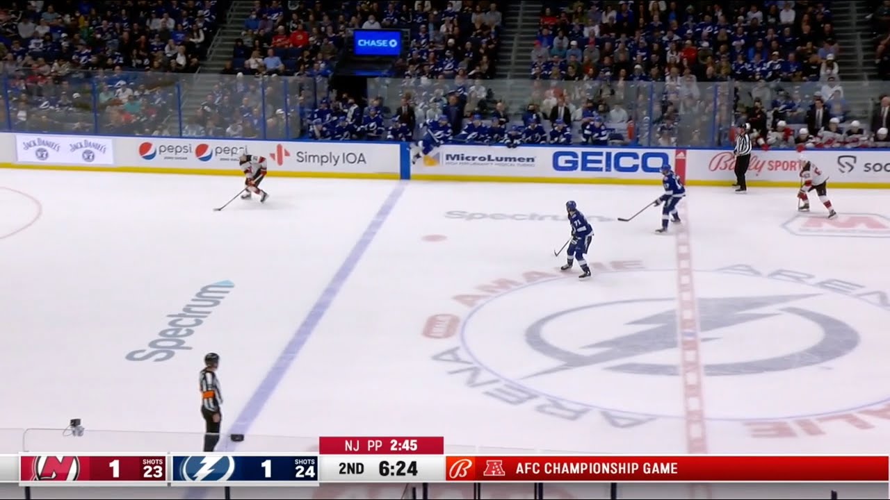 Lightning dominate first two minutes of double minor penalty kill