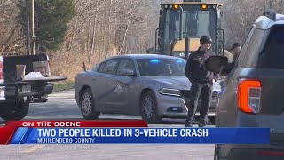 Two die in Muhlenberg County crash