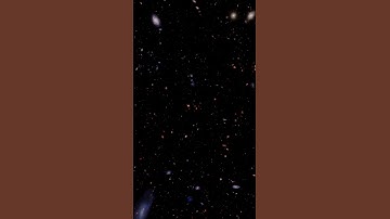 Most Distant Known Galaxy (so far) — James Webb Space Telescope — visualization #shorts