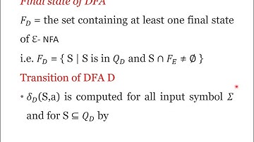 TOC- Equivalence of Deterministic and Nondeterministic Finite Automata