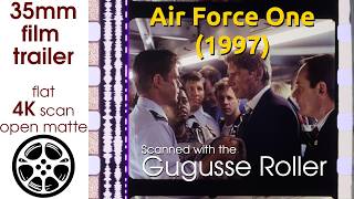 Air Force One (1997) 35mm film trailer scan, flat open matte, 4K *CROPPED