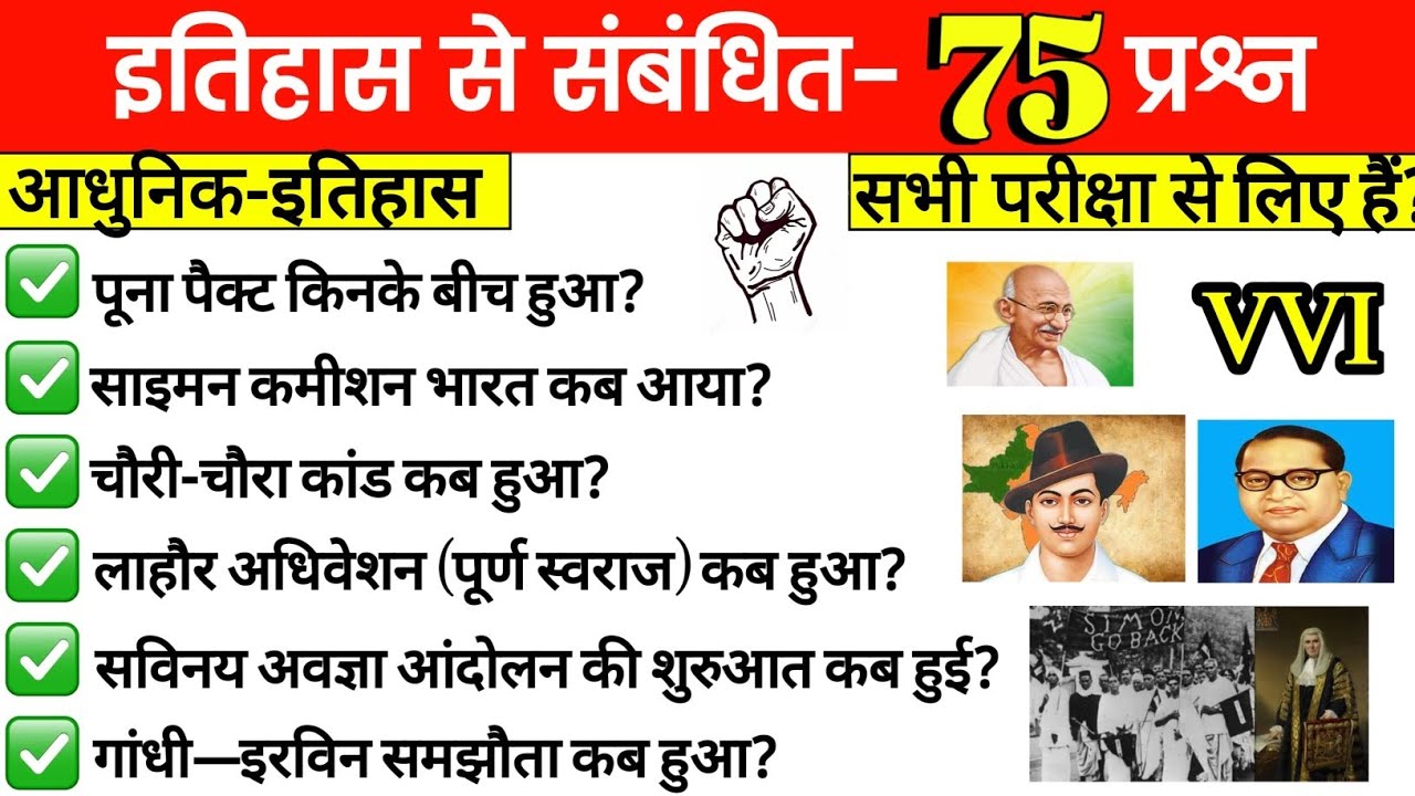 history top 75 mcq || in hindi || very important || ssc,rrb,ntpc, uphomeguard ,alp || by naveen raj