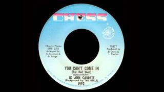 Jo Ann Garrett - You Can't Come In