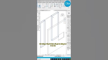 2 bước tạo hộc tường âm trong revit #gizento #tuhocrevit #revit #hocrevit