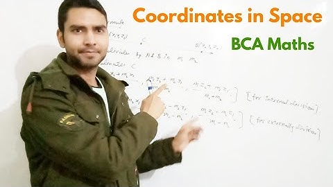 Coordinates in Space