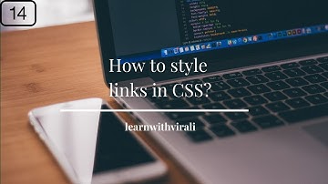 Episode 14: Master CSS Links Hover, Visited, Unvisited, Active States! #css #style #cssbasics #html