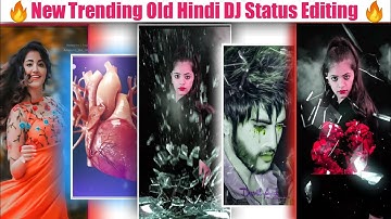 🔥Trending Dj status video Kaise banaye || Glass broken status Editing kinemaster ||Dj Remix Status |