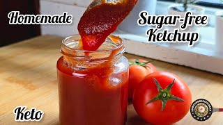 Homemade Sugar-free Ketchup | Easy & Quick | Tastes as good as regular ketchup, if not better