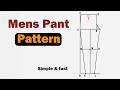 I Tried Every Pant Drafting Method… This One Wins (Beginner Friendly)