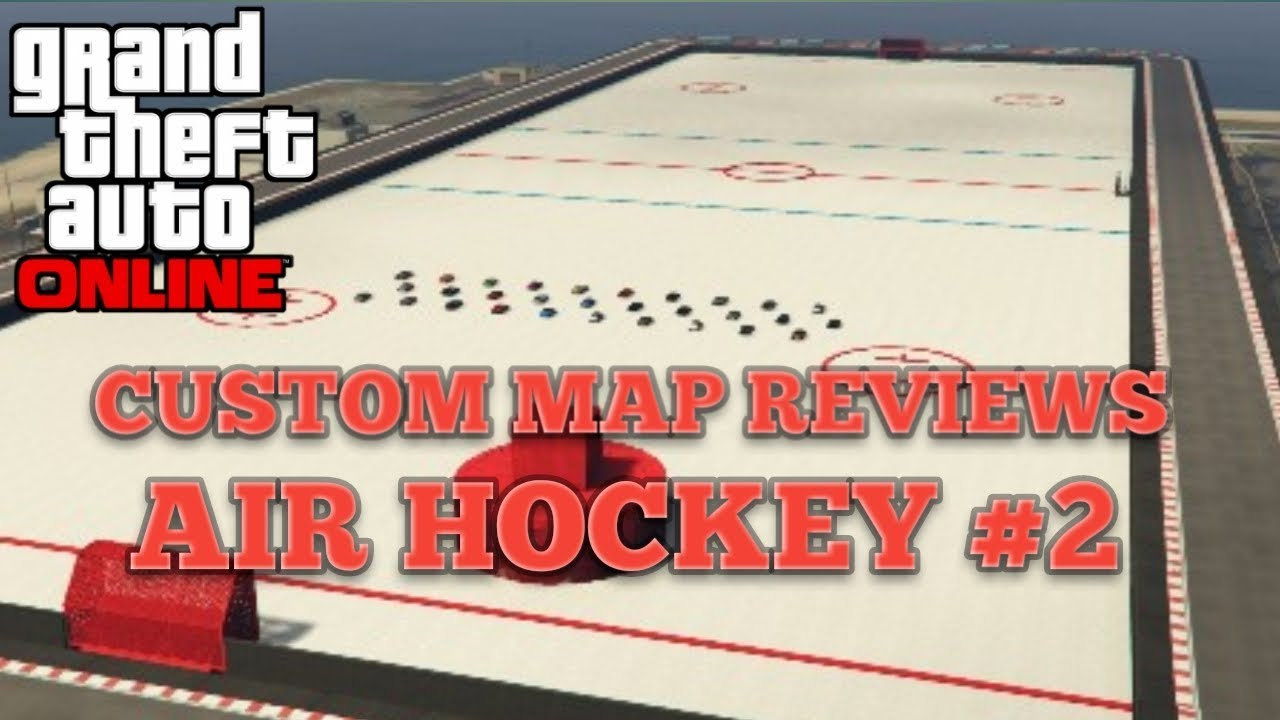 GTA online Custom Map ReviewsAir Hockey S5 2 YouTube