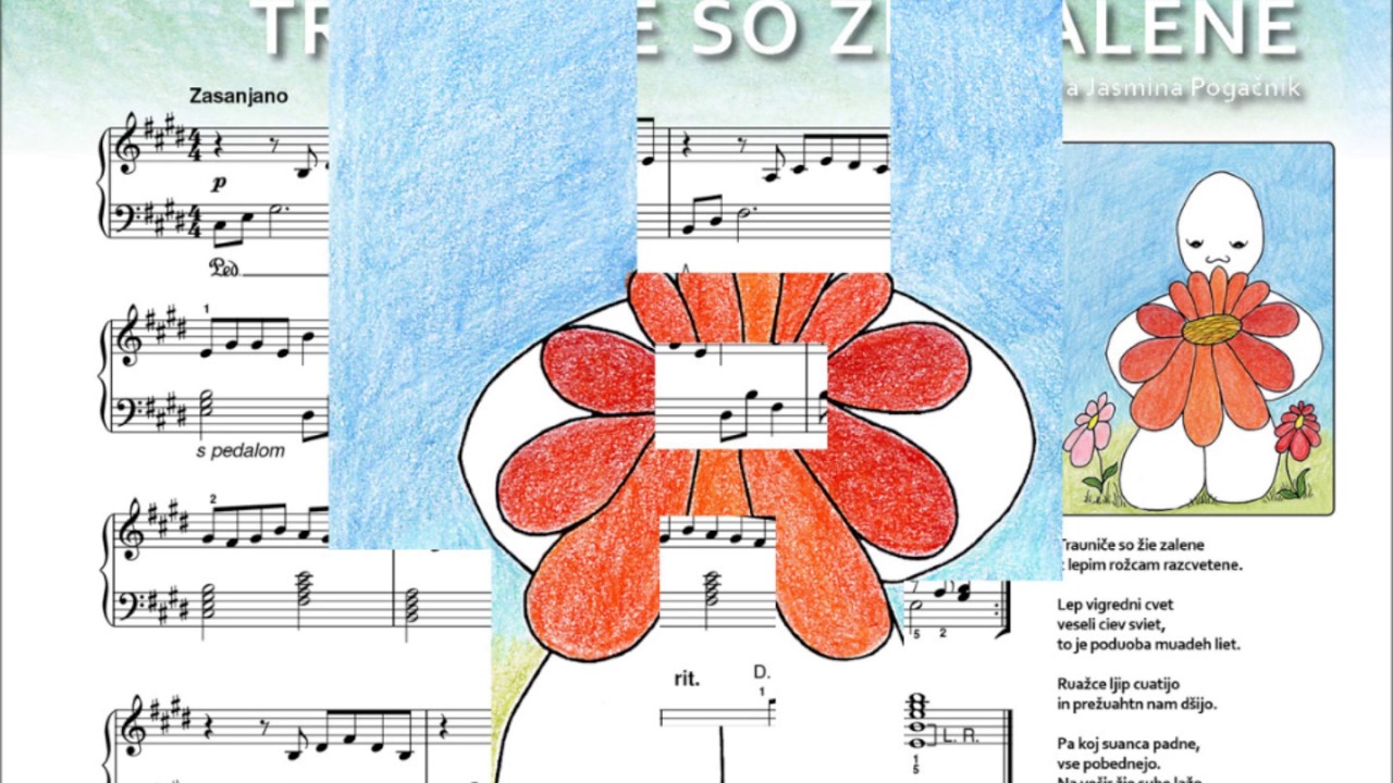 Trauniče so žie zalene