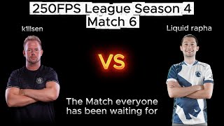 250 FPS League Season 4 - Match 6 vs Liquid rapha | Quake Live