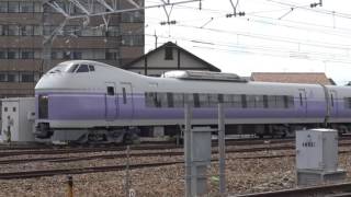 E351系S2編成振り子試験―構内試運転 長野総合車両センター