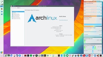 My KDE Plasma 5 desktop layout on Arch Linux | Channel Intro