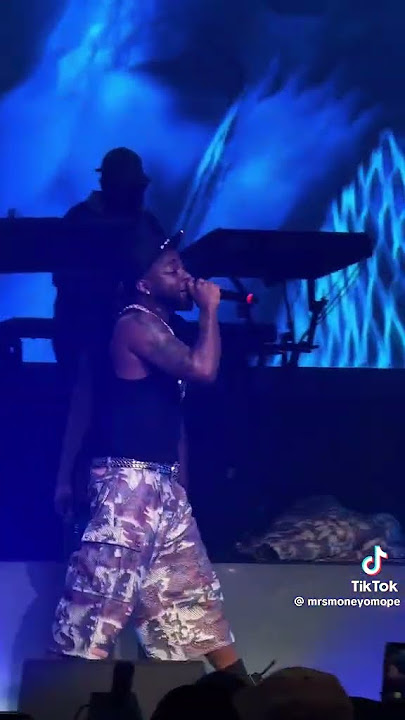 Aye By Davido Live Perfomance