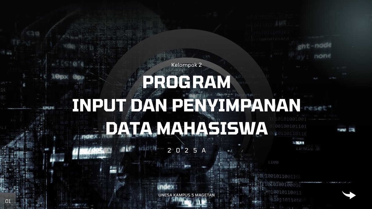 Program Input dan Penyimpanan Data Mahasiswa - YouTube