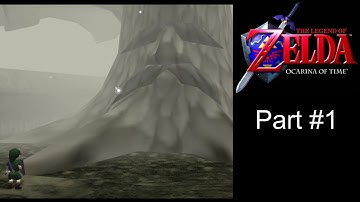 Zelda Ocarina of Time Guided Walkthrough - Part #1 Deku Tree