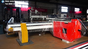 How we load the big machines into container.----FORSUN CNC