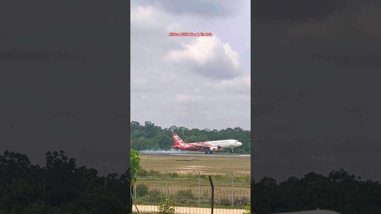 Air Asia - A320 Neo :  Butter Landing  