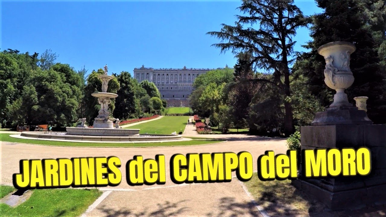 🌼JARDINES del CAMPO del MORO🌼Madrid