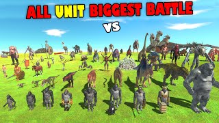 BIGGEST BATTLE of all categories in Animal Revolt Battle Simulator with SHINCHAN and CHOP