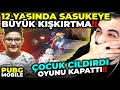 SASUKEYE BÜYÜK KIŞKIRTMA!! SİNİRDEN AĞLADI OYUNU KAPATTI!! | PUBG MOBILE