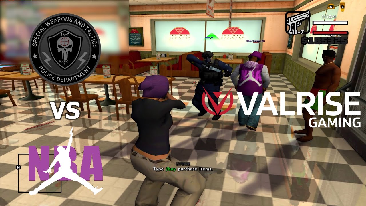 SWAT vs NBA - HIGHLIGHTS - Valrise Gaming