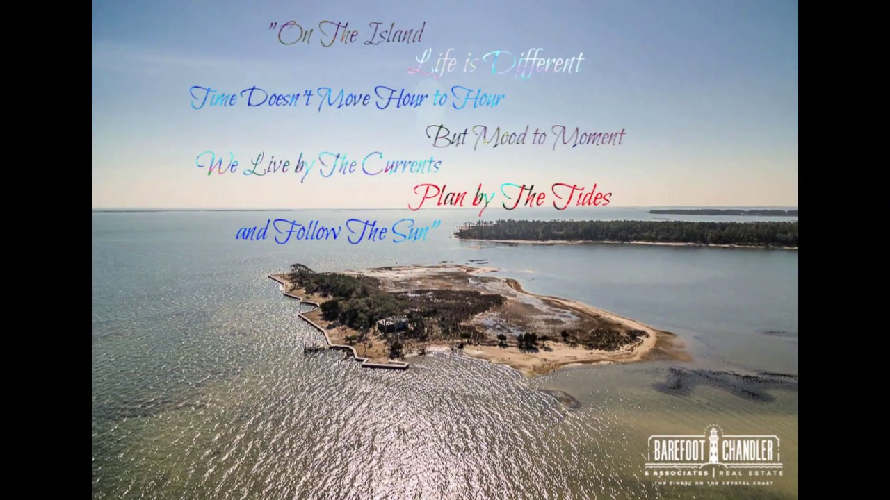 Private Island FOR SALE in the Middle of The Crystal Coast North Carolina