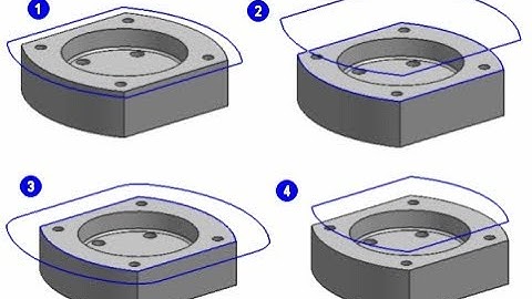 Hướng dẫn chi tiết lệnh "Offset Curve" trong Siemens NX