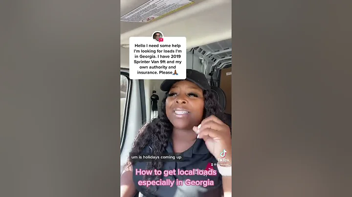 How to get local loads 🚐 #cargovan #transport #deliverydriver #logistics #atlanta #atl #iamkichan