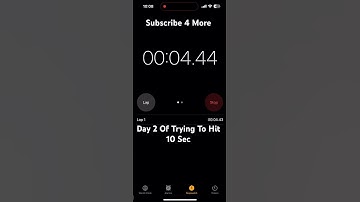 Day 2 Of Trying To Hit 10 Sec #god #time #timer #10sec #10second