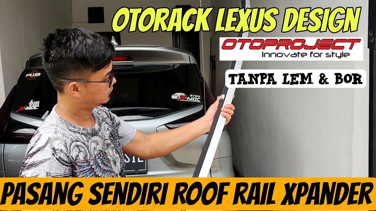 Roof rail Xpander Lexus design from Otoproject | Do it yourself 