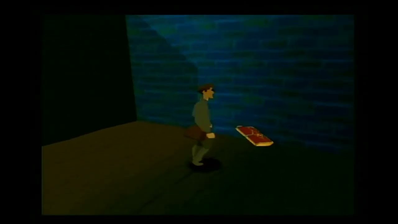 Atlantis PS1 spil første bane og menu på dansk