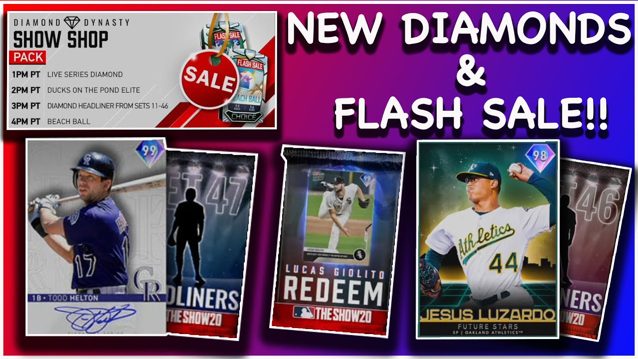 **SO MANY NEW DIAMONDS** Set 46 & 47 Headliner Pack Opening MLB The Show 20