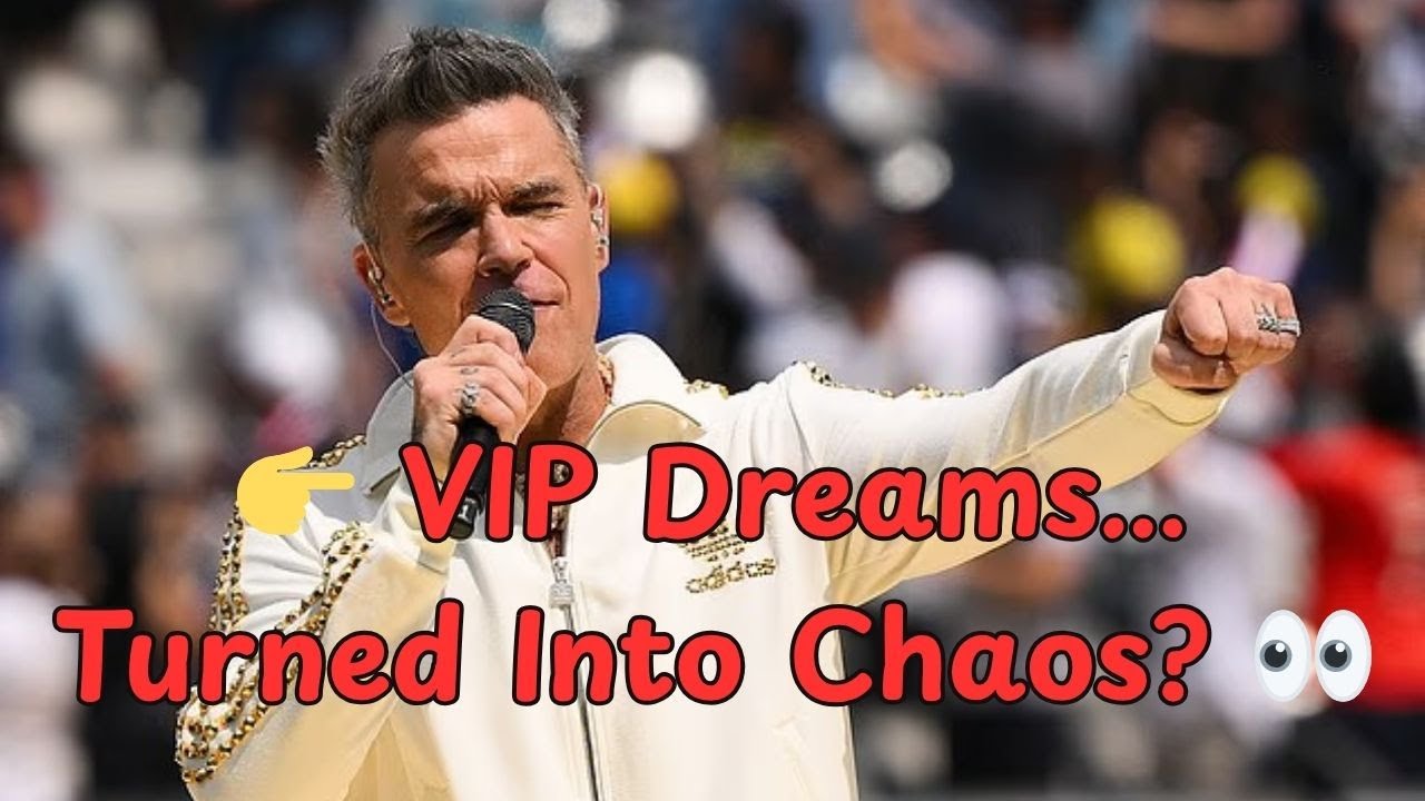 🎶 From Concert Chaos to FIFA Glory 🌍⚽ Robbie Williams’ Unbelievable Week!