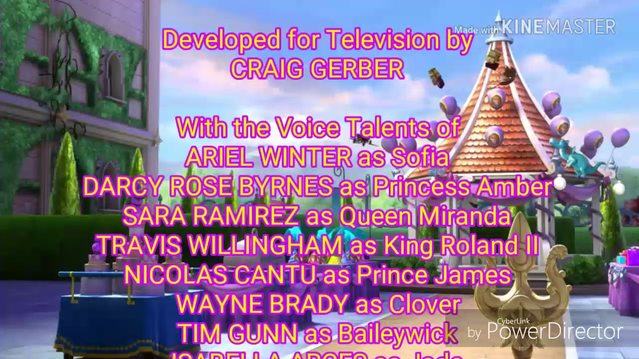 Sofia The First The Birthday Wish Credits My Version READ 
