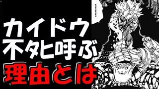ワンピース 百獣のカイドウが不ﾀﾋの理由 考察 1806 バラエティ動画の新着リアルタイムまとめ バラチューブ