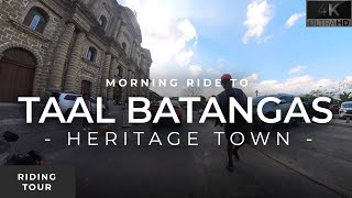 Ride to Taal Batangas | Riding through the Heritage town of Taal Batangas